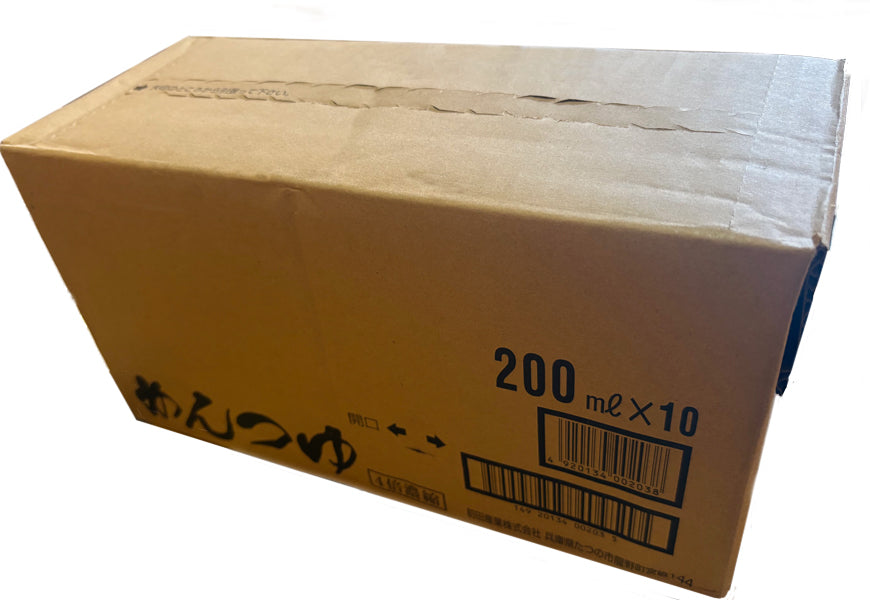 麺つゆ200ｇ（4倍濃縮）　10本セット