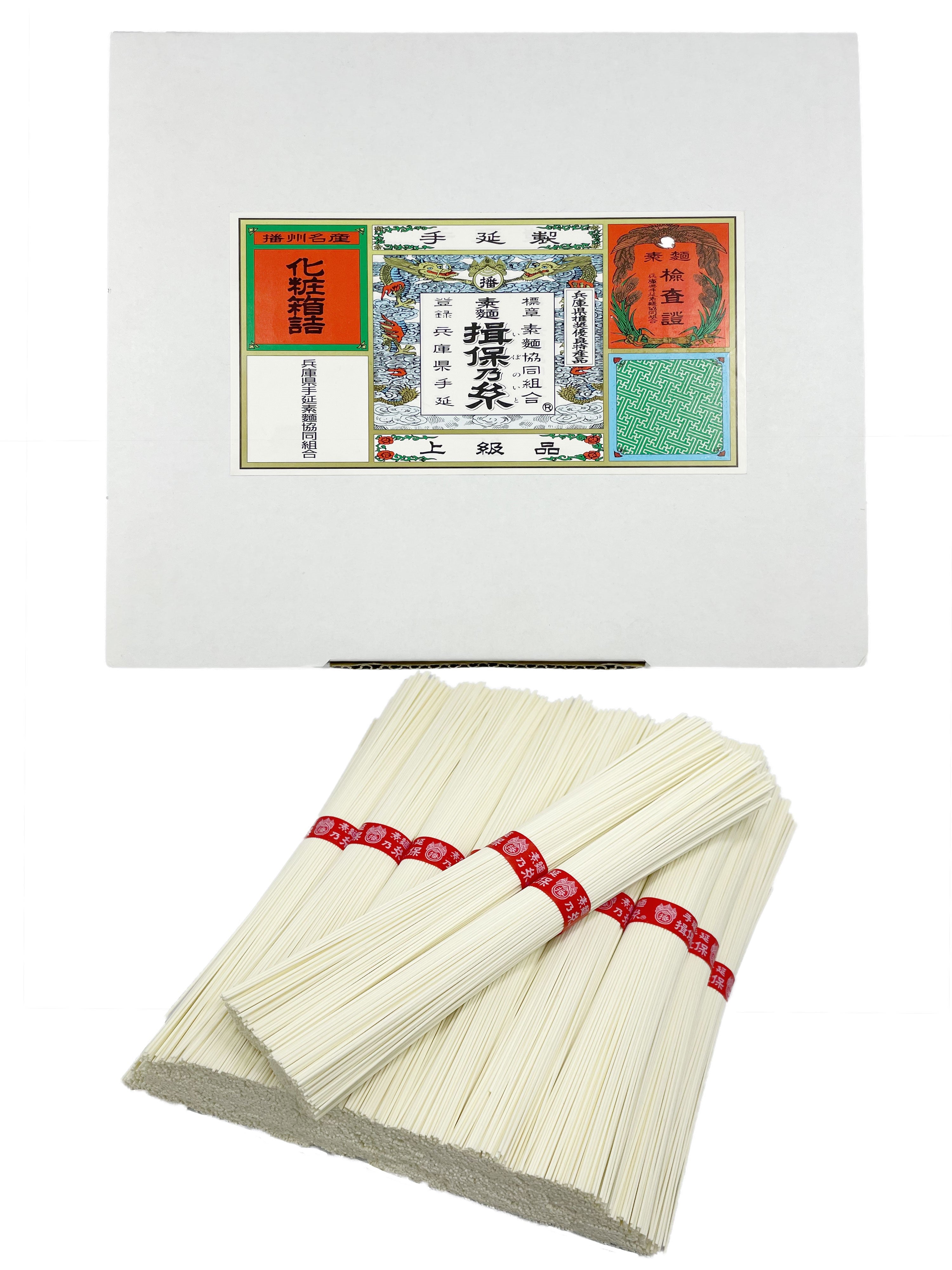 【揖保乃糸 上級品 ダンボール箱入り30束】（品番）J-1.5K（内容量）上級品50ｇ×30束