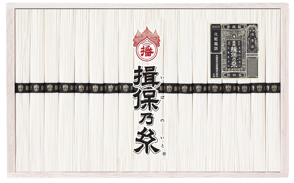 【揖保乃糸 特級品】（品番）SR-30（内容量）50ｇ×18束　