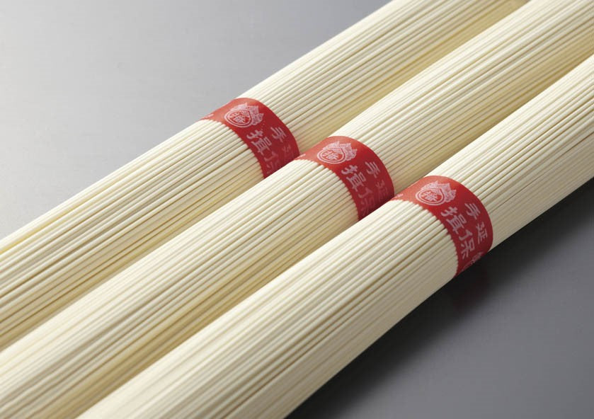 【揖保乃糸 上級品　縄くくり木箱入り】（品番）上級9ｋｇ（内容量）上級品50ｇ×180束